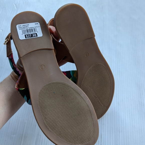 MOJO MOXY Breezes Vegan Leather Strappy Summer Sandals - Picture 4 of 12